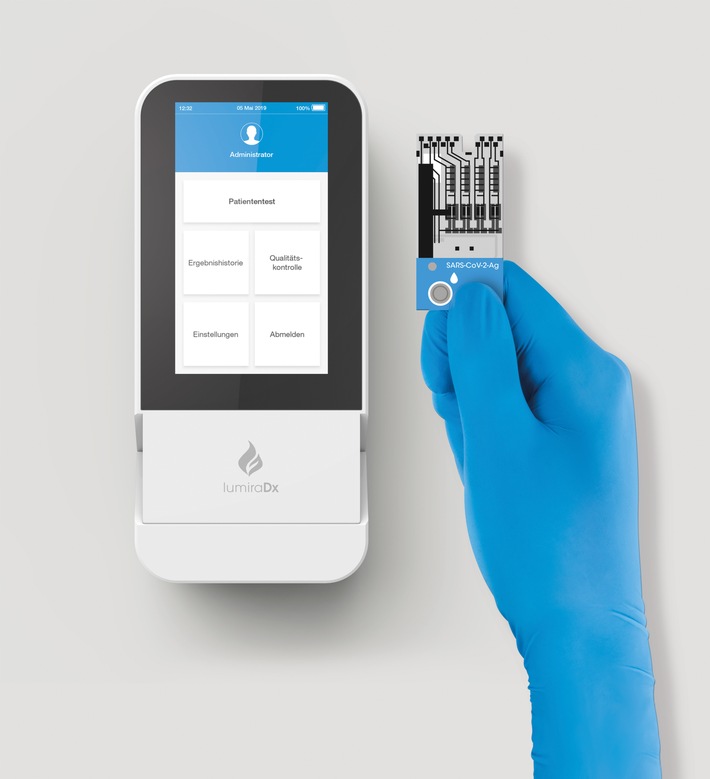 LumiraDx COVID-19 Antigen Test - Result in less than 12 minutes